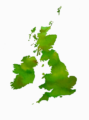 Map of the UK